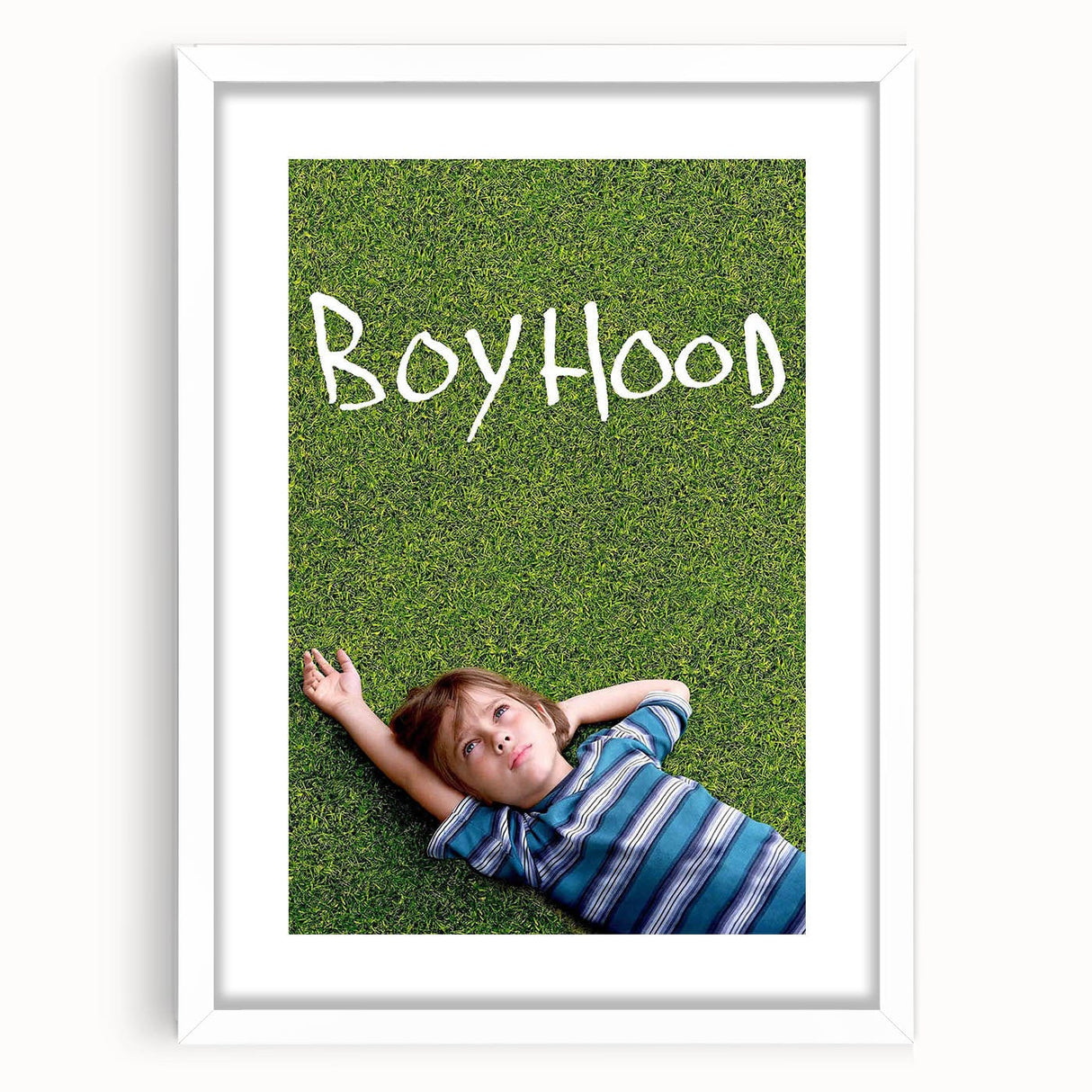 2010s Movie Poster Art - Boyhood Retro Vintage Film Print