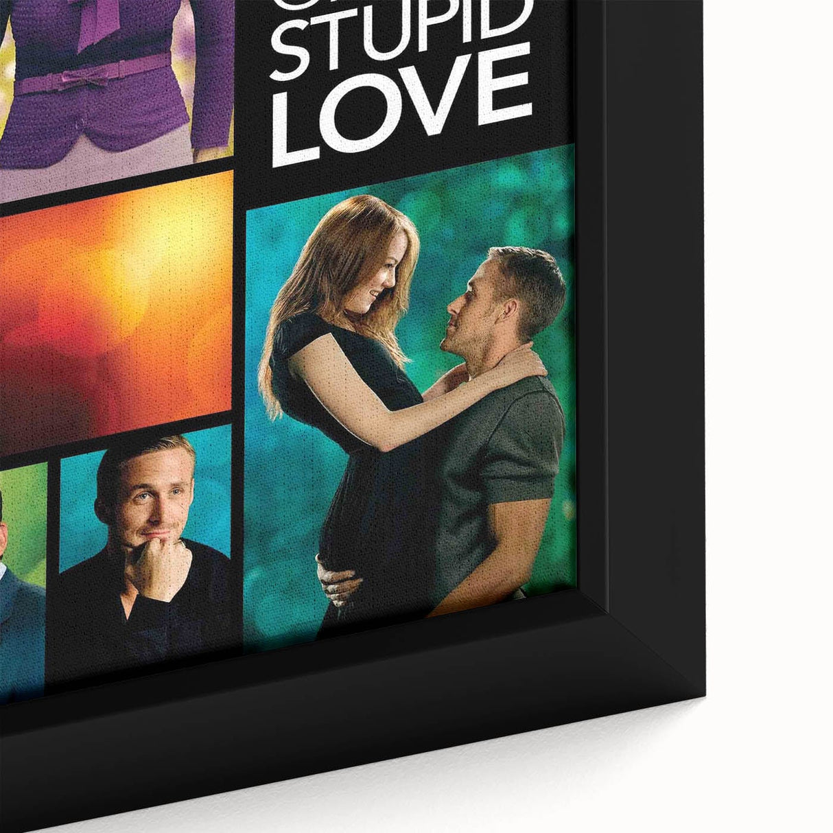 Classic 2010s Movie Poster Art – Vintage Crazy, Stupid, Love Print