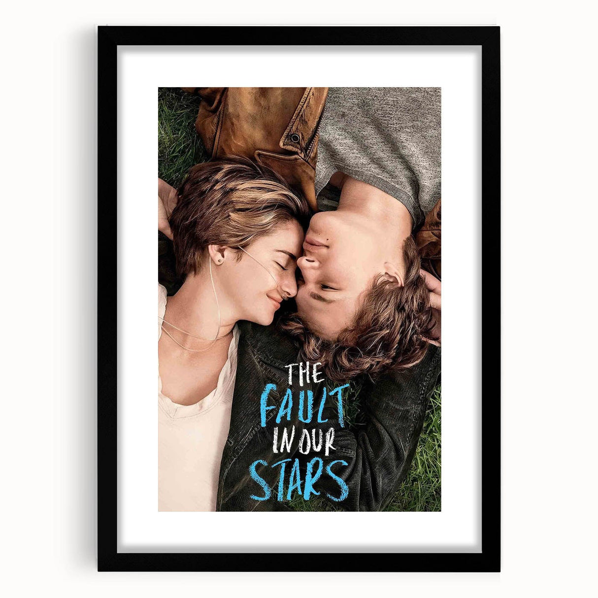 Classic 2010s Movie Poster Art – Vintage The Fault in Our Stars Print
