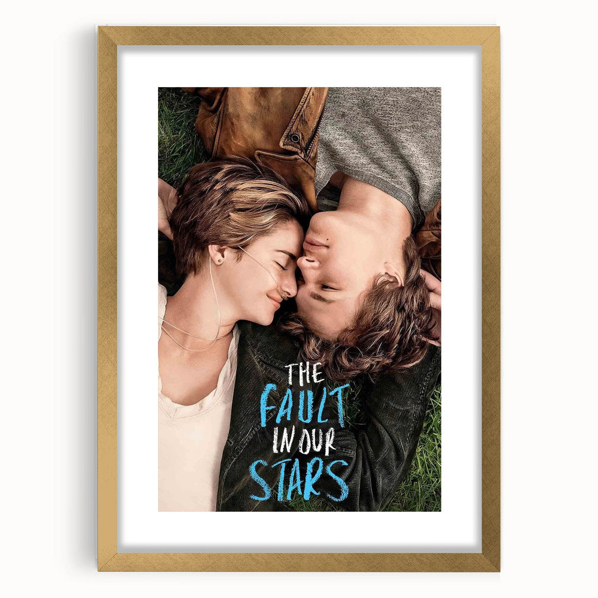 Classic 2010s Movie Poster Art – Vintage The Fault in Our Stars Print