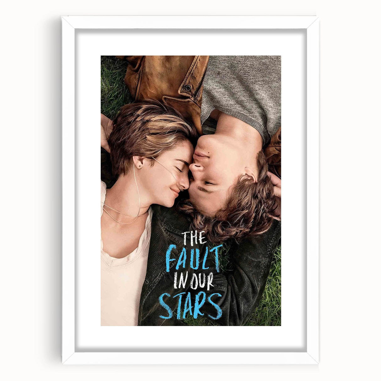 Classic 2010s Movie Poster Art – Vintage The Fault in Our Stars Print