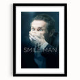 2010s Movie Poster Art - The Smile Man Vintage Movie Poster Print