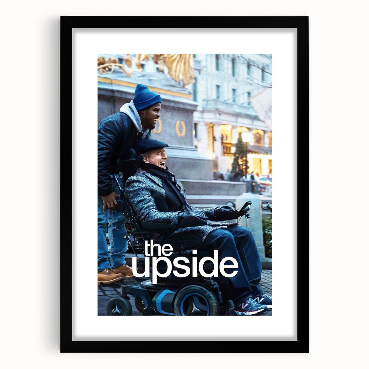 2010s Movie Poster Art - The Upside Vintage Movie Poster Print