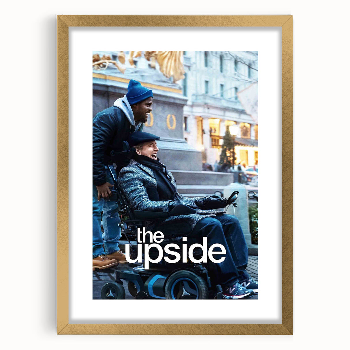 2010s Movie Poster Art - The Upside Vintage Movie Poster Print