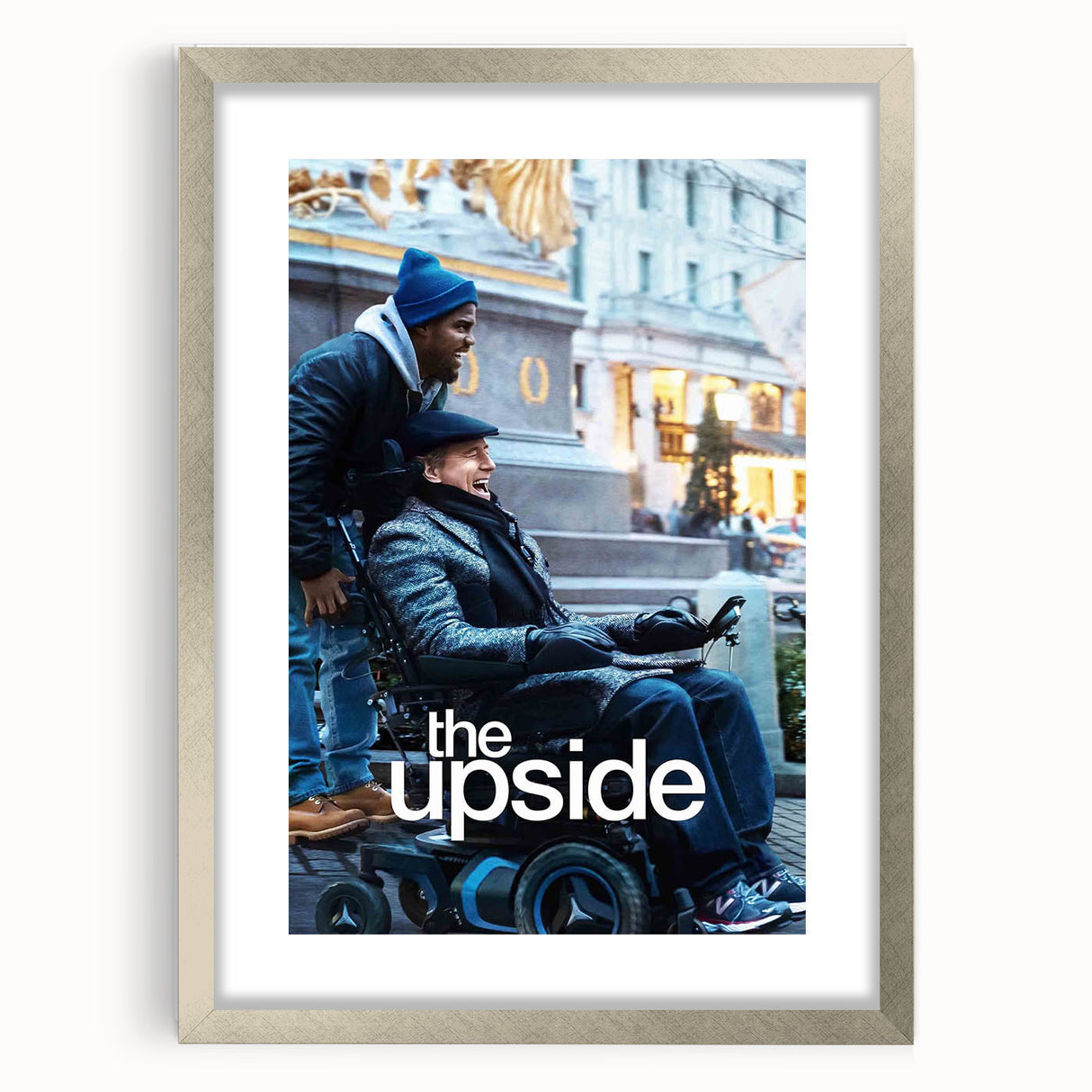 2010s Movie Poster Art - The Upside Vintage Movie Poster Print