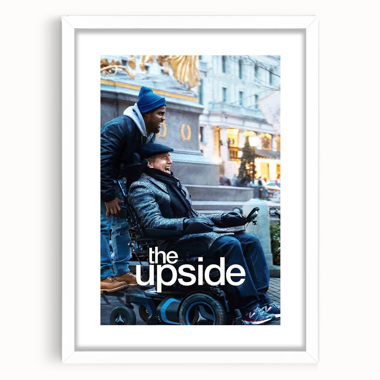 2010s Movie Poster Art - The Upside Vintage Movie Poster Print