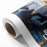 2010s Movie Poster Art - The Upside Vintage Movie Poster Print
