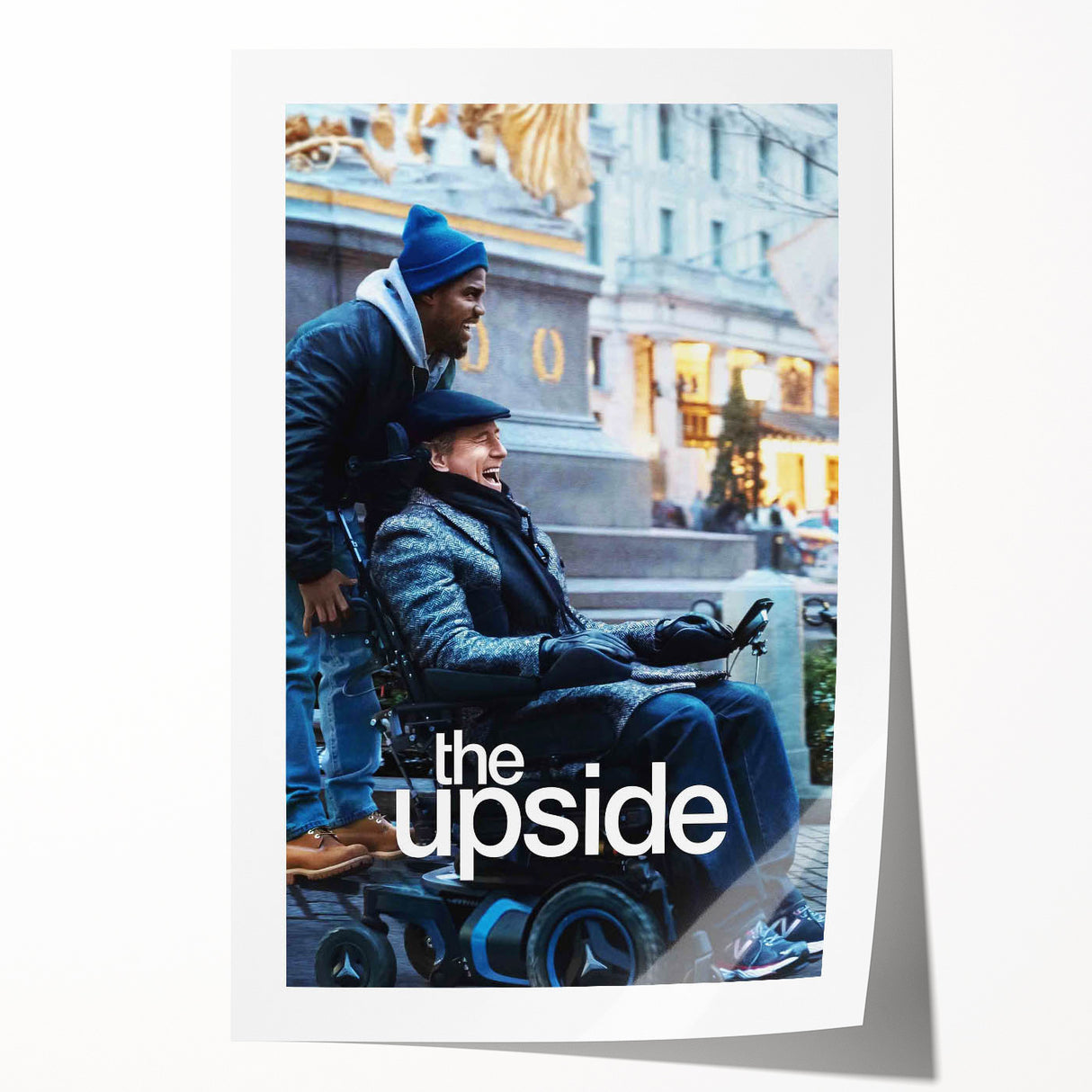 2010s Movie Poster Art - The Upside Vintage Movie Poster Print