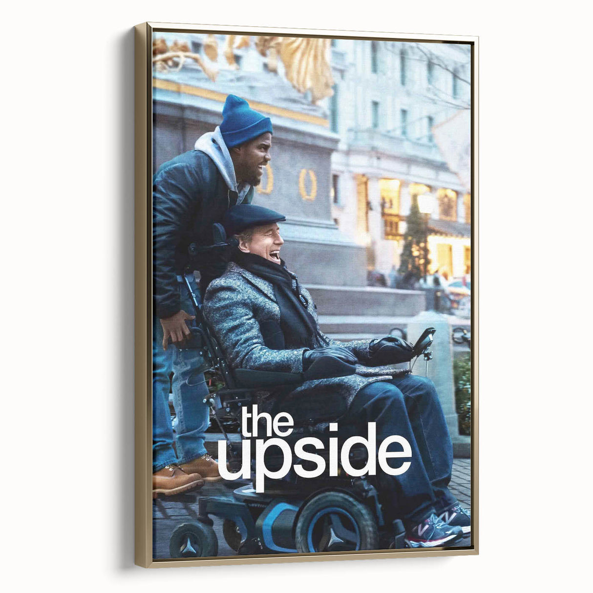 2010s Movie Poster Art - The Upside Vintage Movie Poster Print