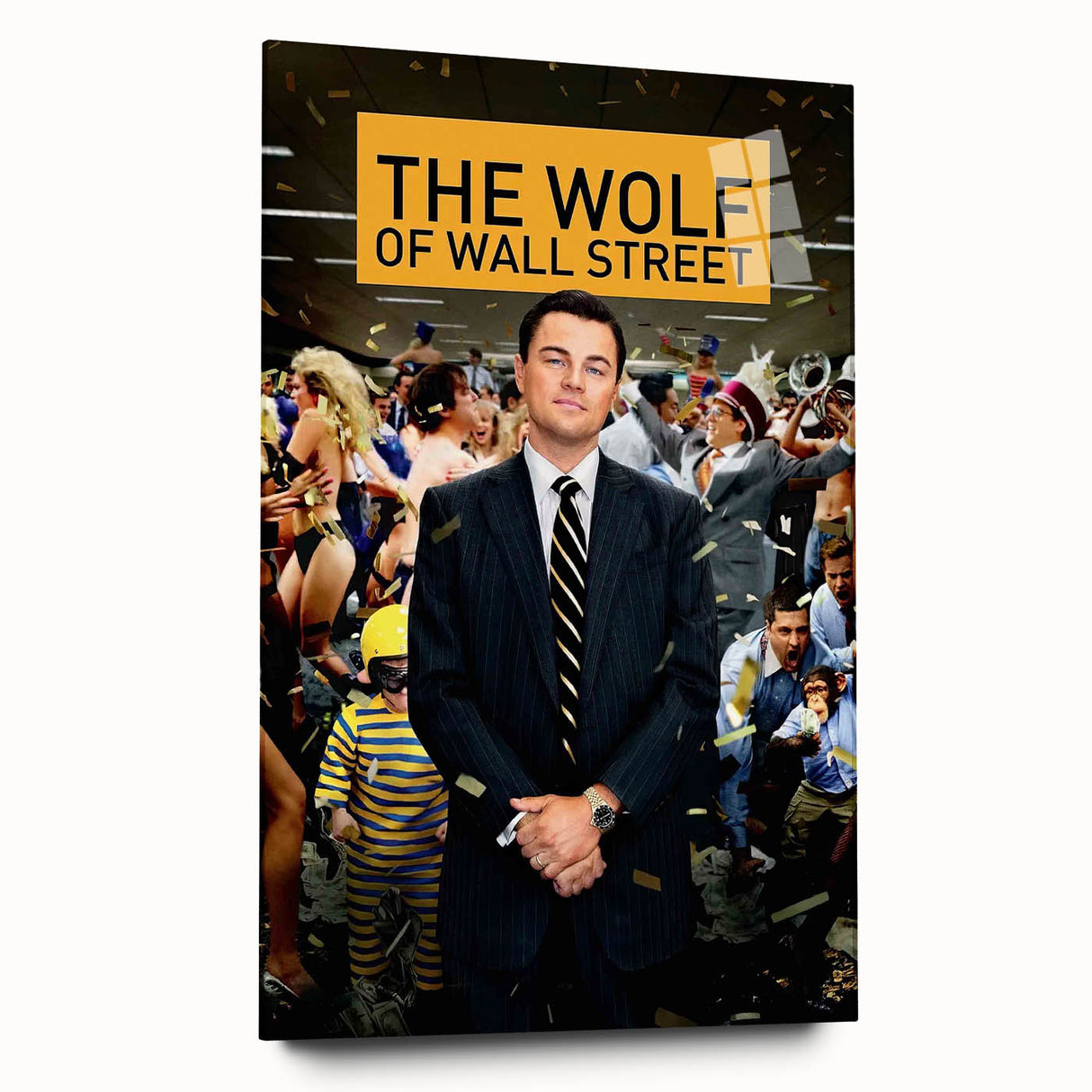 2010s Movie Poster Art - The Wolf of Wall Street Vintage Print
