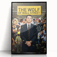 2010s Movie Poster Art - The Wolf of Wall Street Vintage Print