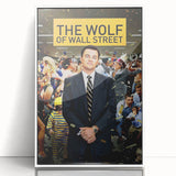 2010s Movie Poster Art - The Wolf of Wall Street Vintage Print