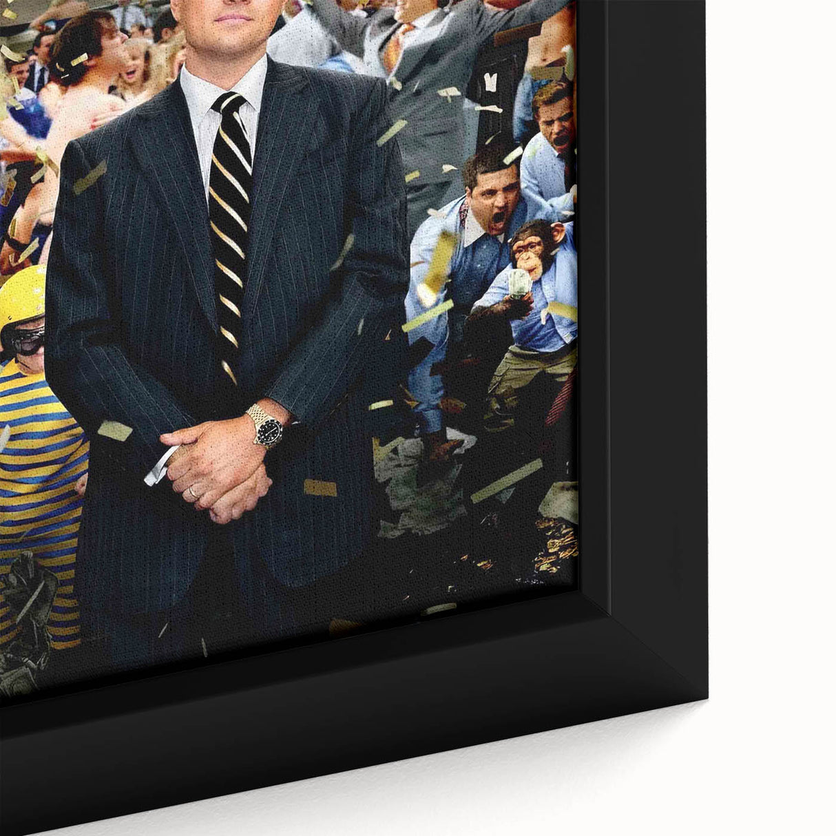 2010s Movie Poster Art - The Wolf of Wall Street Vintage Print