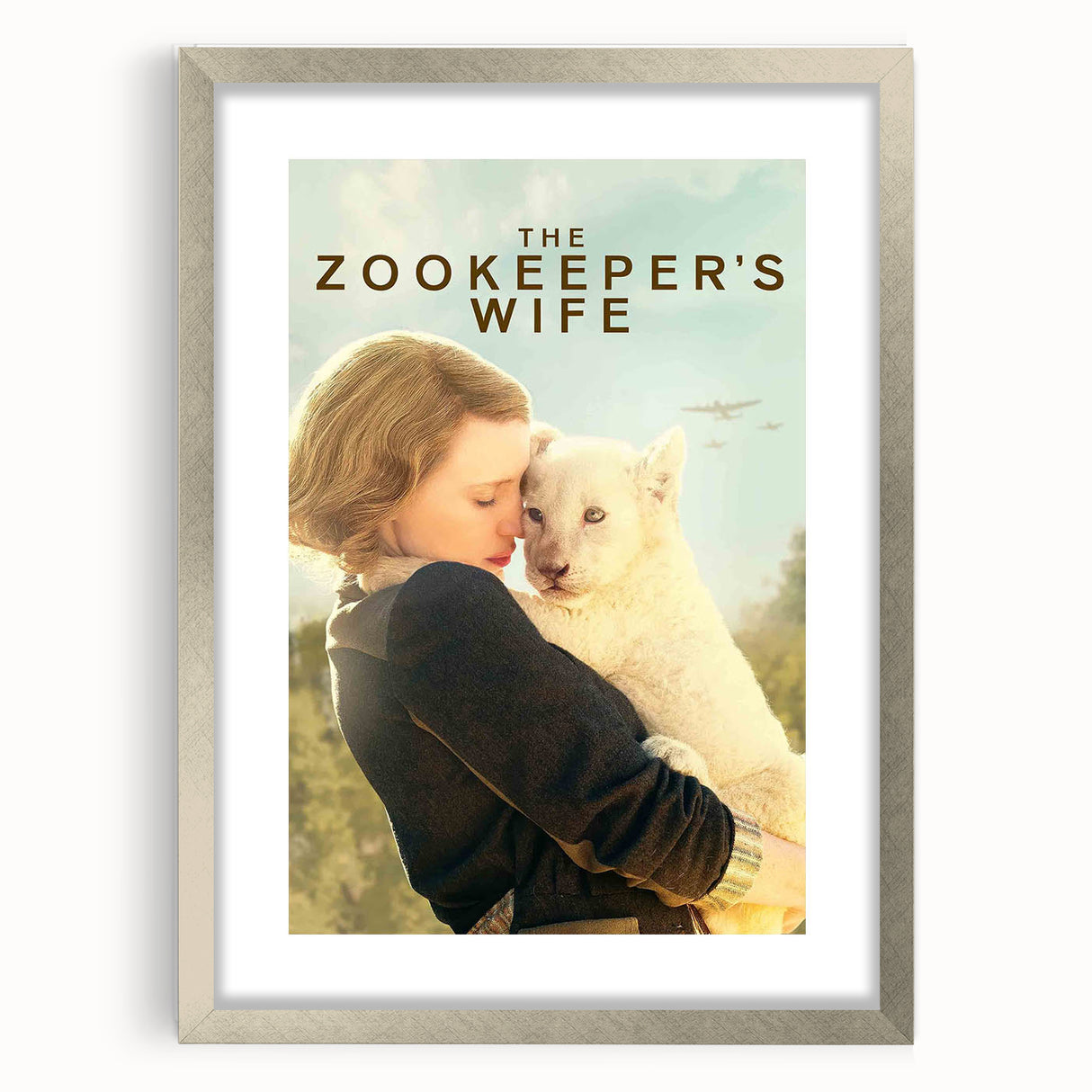 2010s Movie Poster Art - The Zookeeper’s Wife Vintage Poster Print