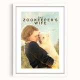 2010s Movie Poster Art - The Zookeeper’s Wife Vintage Poster Print