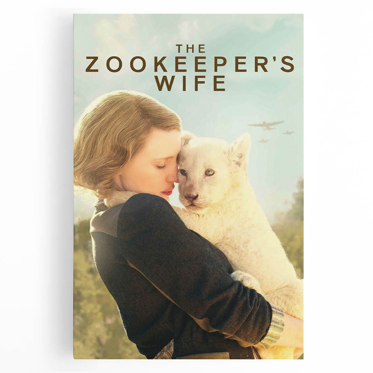 2010s Movie Poster Art - The Zookeeper’s Wife Vintage Poster Print