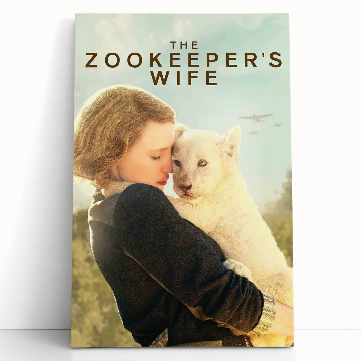 2010s Movie Poster Art - The Zookeeper’s Wife Vintage Poster Print