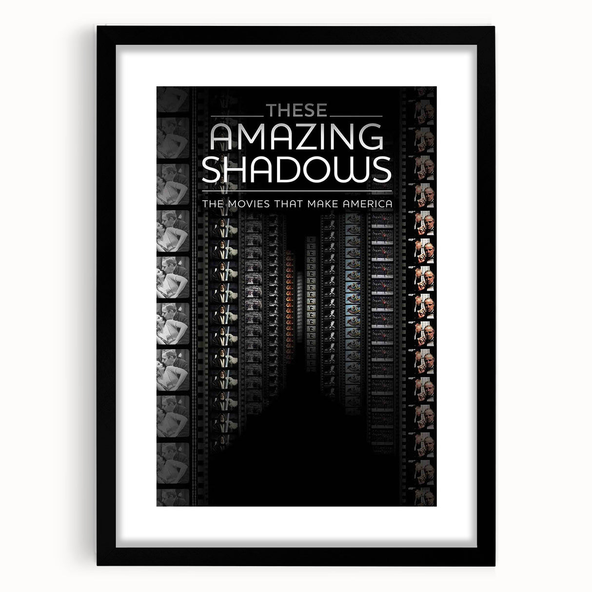 2010s Movie Poster Art - These Amazing Shadows Vintage Print