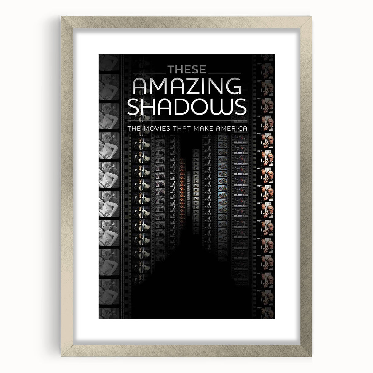 2010s Movie Poster Art - These Amazing Shadows Vintage Print