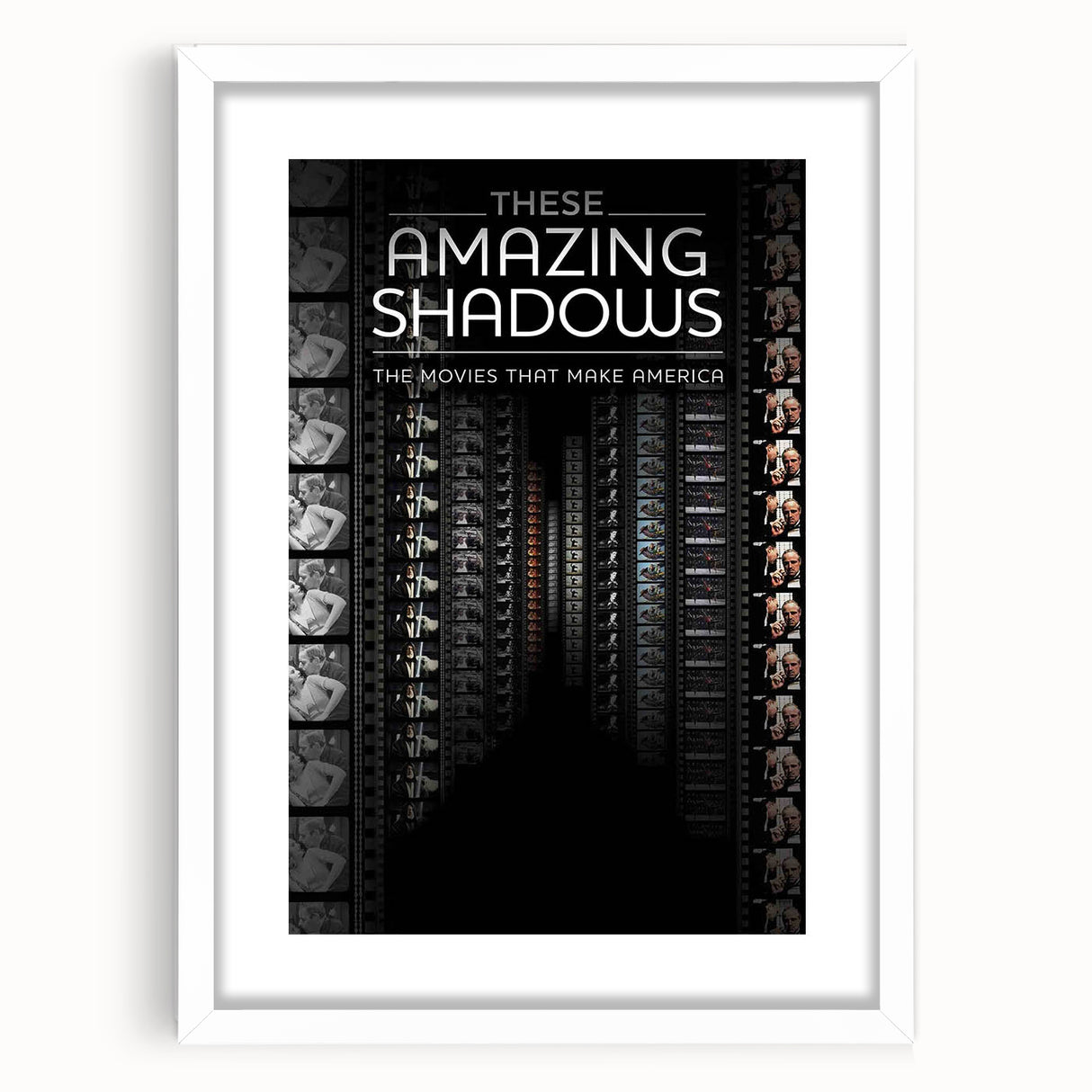 2010s Movie Poster Art - These Amazing Shadows Vintage Print