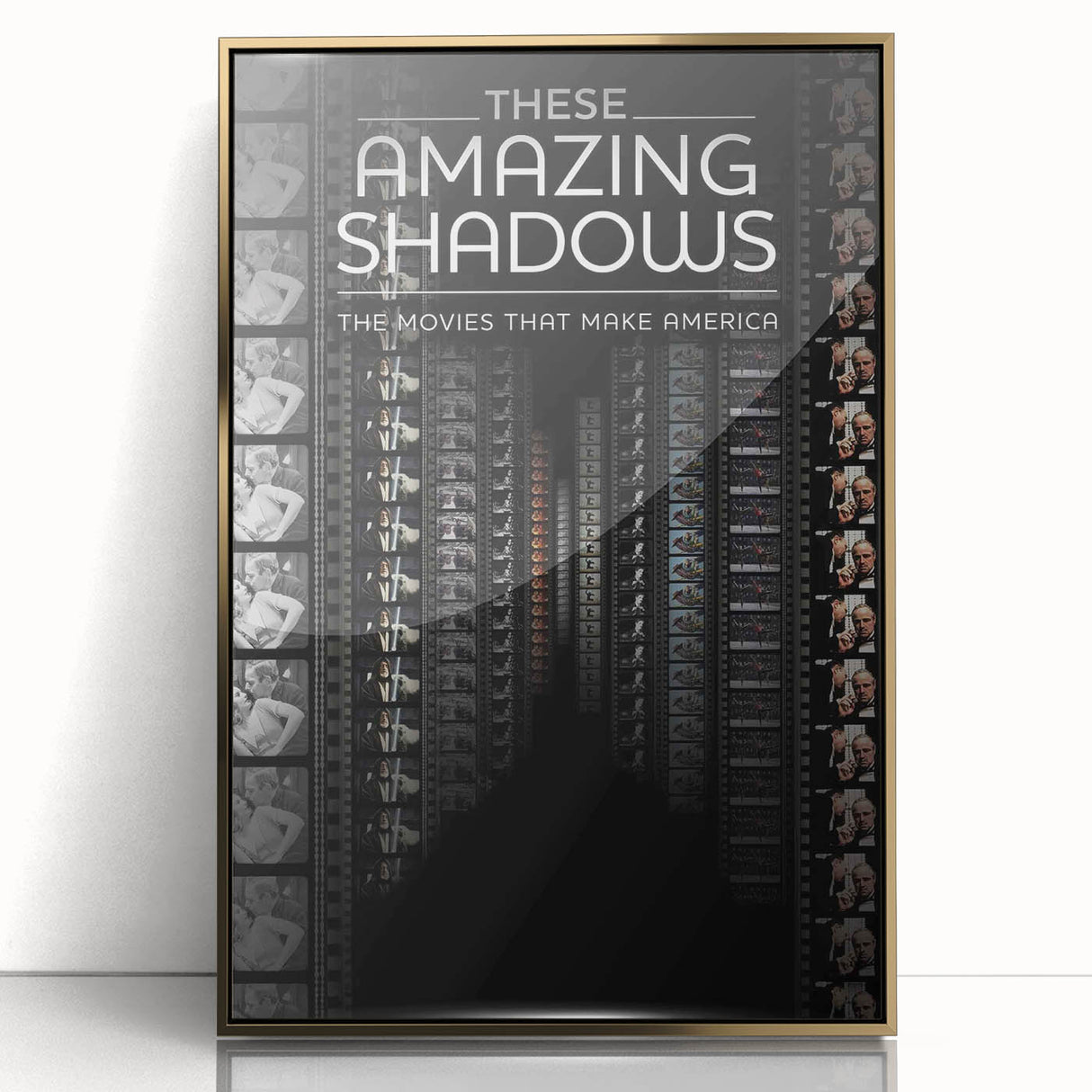 2010s Movie Poster Art - These Amazing Shadows Vintage Print