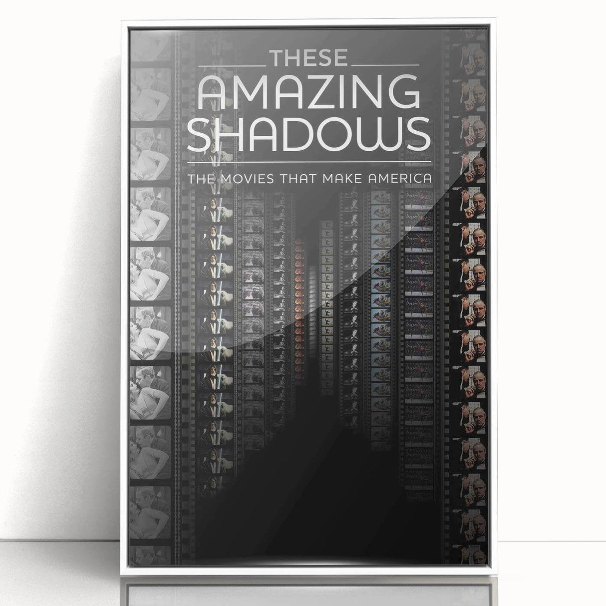 2010s Movie Poster Art - These Amazing Shadows Vintage Print