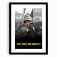 2010s Movie Poster Art - They Shall Not Grow Old Vintage Print