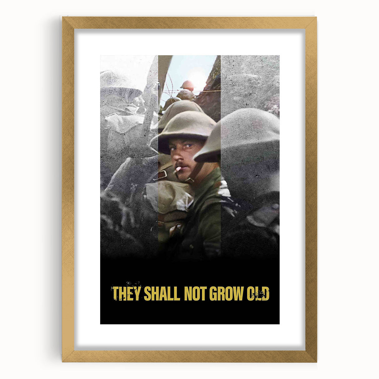 2010s Movie Poster Art - They Shall Not Grow Old Vintage Print
