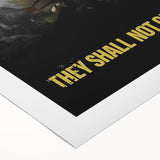 2010s Movie Poster Art - They Shall Not Grow Old Vintage Print