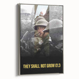 2010s Movie Poster Art - They Shall Not Grow Old Vintage Print