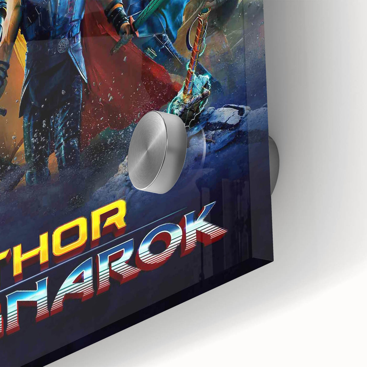 2010s Movie Poster Art - Thor: Ragnarok Vintage Movie Poster Print