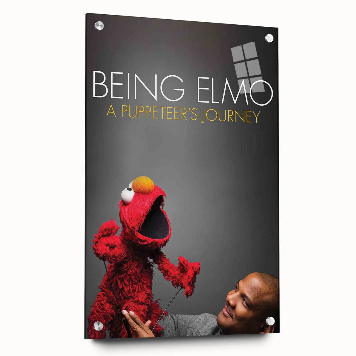 2010s Movie Poster Art - Being Elmo Retro Vintage Film Print