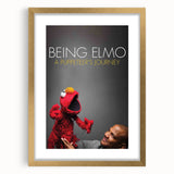 2010s Movie Poster Art - Being Elmo Retro Vintage Film Print