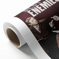 2010s Movie Poster Art - Best of Enemies Retro Vintage Film Print
