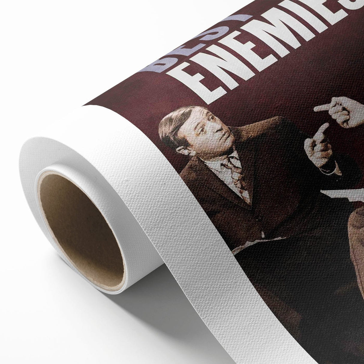 2010s Movie Poster Art - Best of Enemies Retro Vintage Film Print
