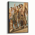 Fire Island 2020s Vintage Movie Poster Retro Comedy Film Art