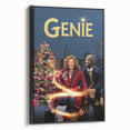 Genie 2020s Vintage Movie Poster Holiday Fantasy Wall Art