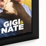 Gigi & Nate 2020s Vintage Movie Poster - Retro Film Art Print