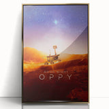 Good Night Oppy 2020s Vintage Movie Poster - Retro Film Art