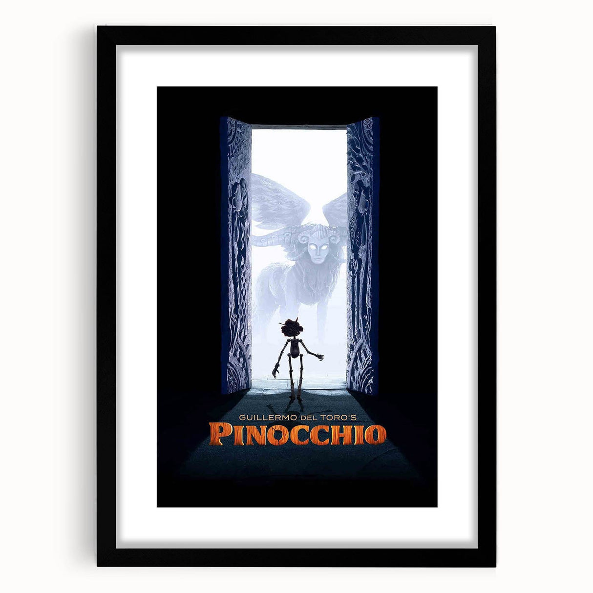 Pinocchio 2020s Vintage Movie Poster - Retro Film Art Print