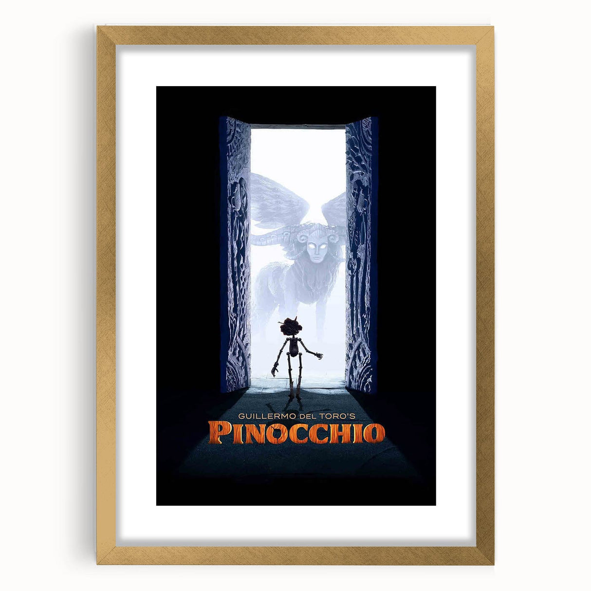 Pinocchio 2020s Vintage Movie Poster - Retro Film Art Print