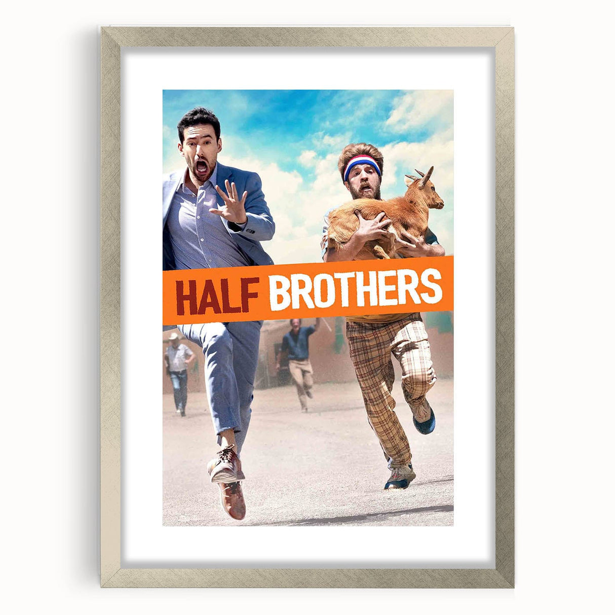Half Brothers 2020s Vintage Movie Poster - Retro Film Art Print