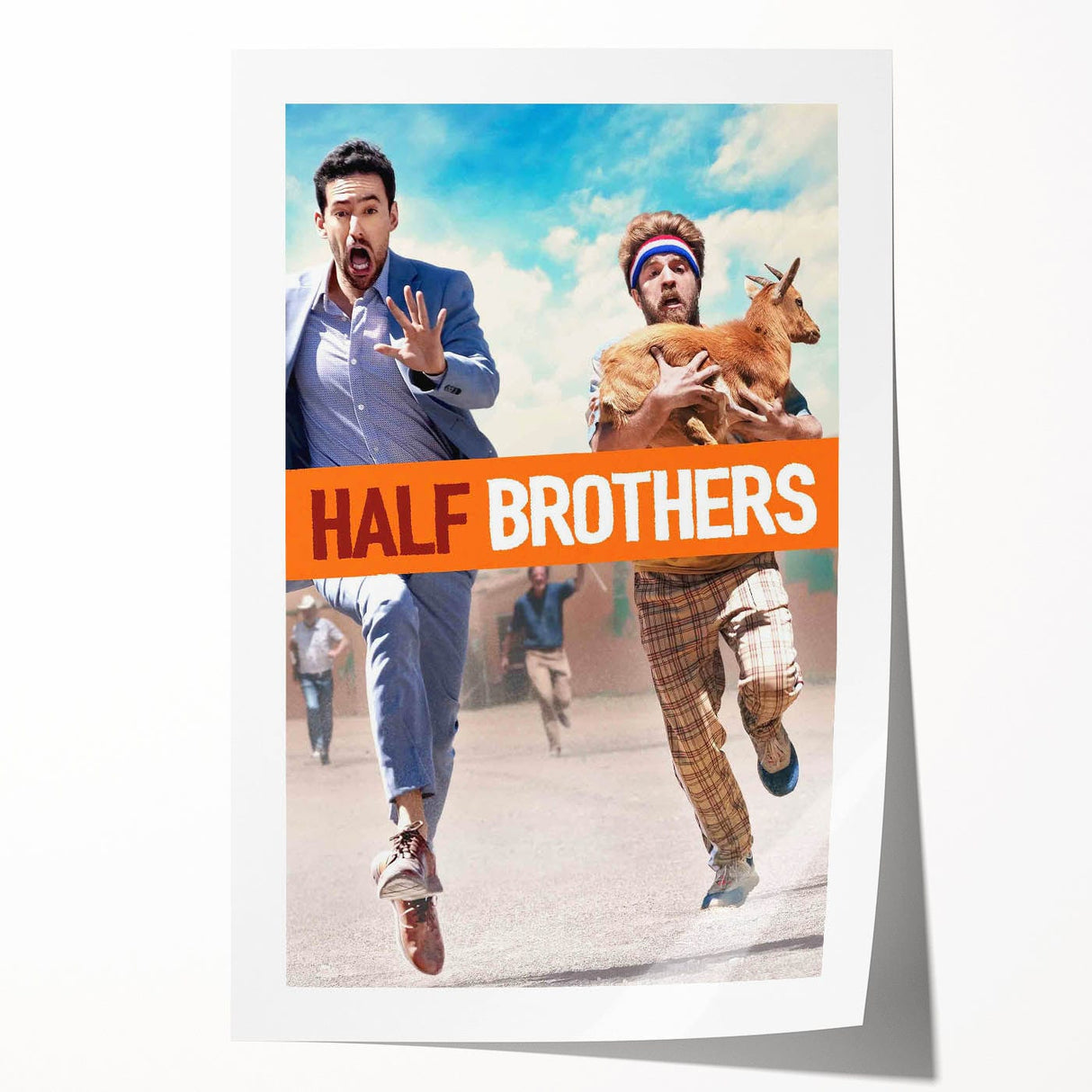 Half Brothers 2020s Vintage Movie Poster - Retro Film Art Print