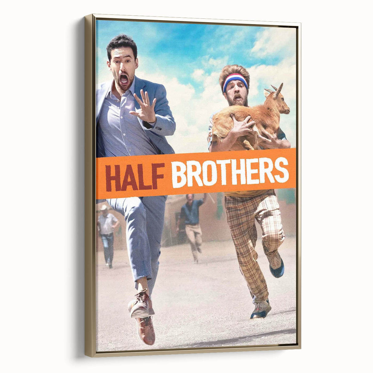 Half Brothers 2020s Vintage Movie Poster - Retro Film Art Print