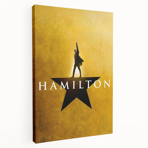 Hamilton 2020s Vintage Movie Poster - Retro Film Art Print