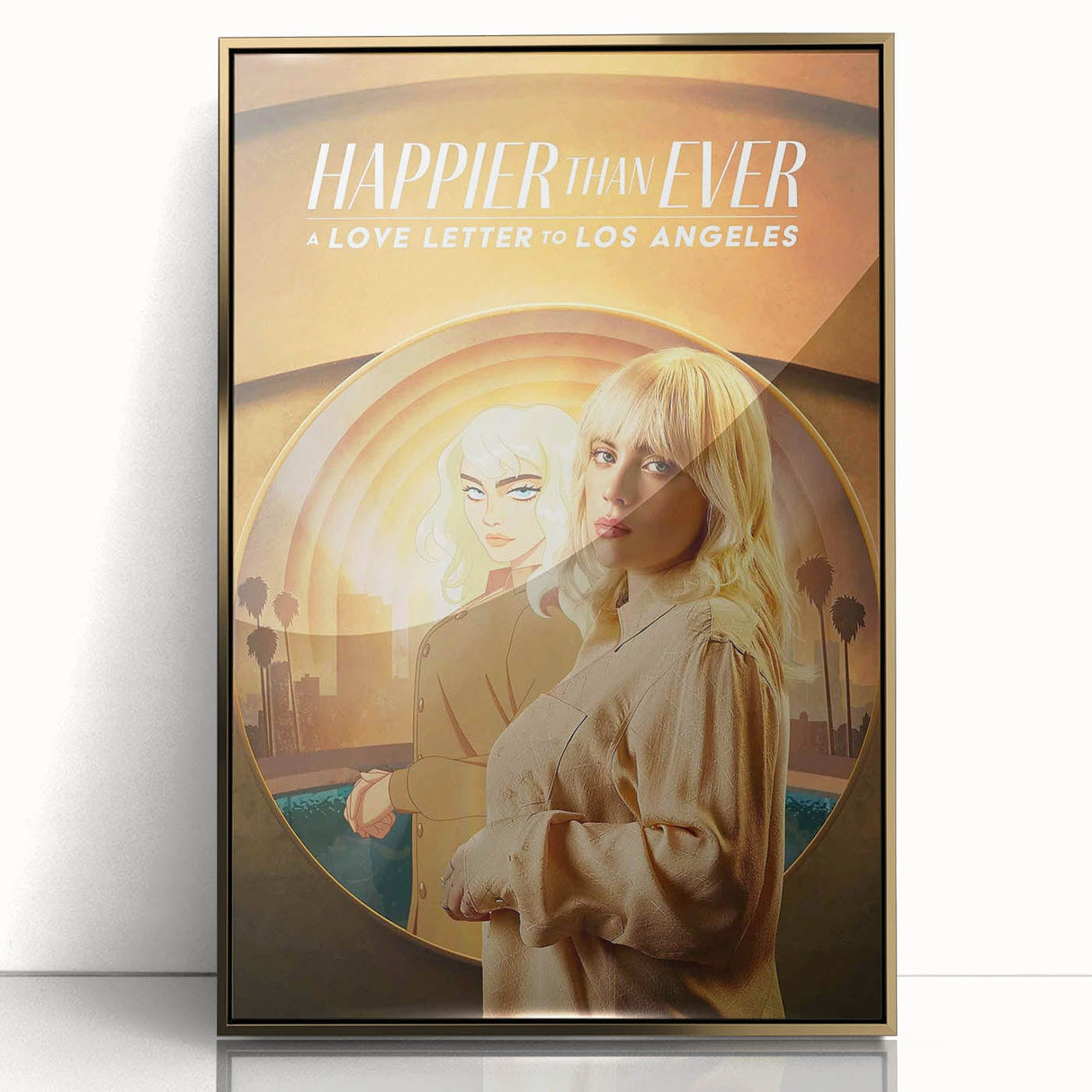 Happier Than Ever 2020s Vintage Movie Poster - Retro Film Art