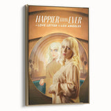 Happier Than Ever 2020s Vintage Movie Poster - Retro Film Art