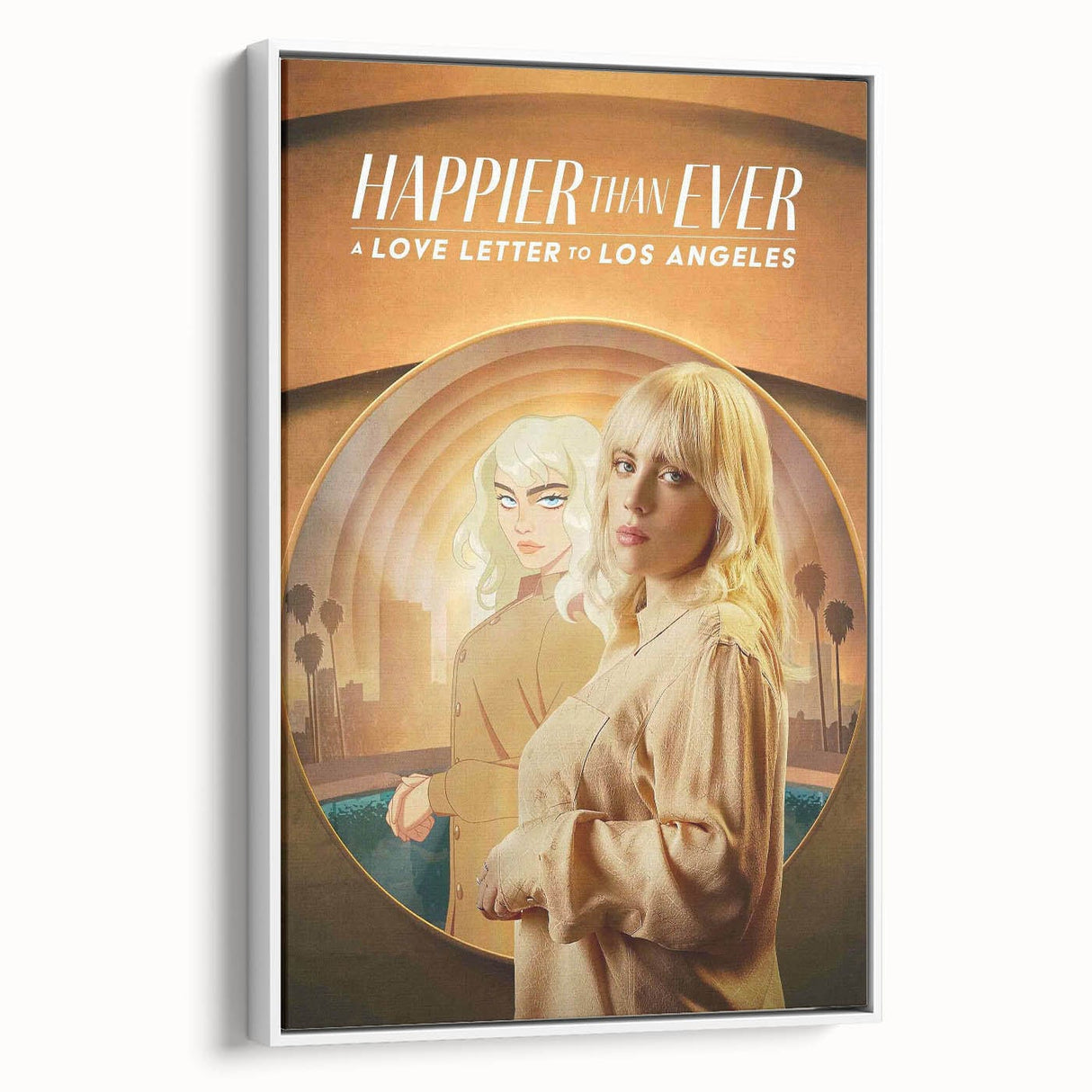 Happier Than Ever 2020s Vintage Movie Poster - Retro Film Art