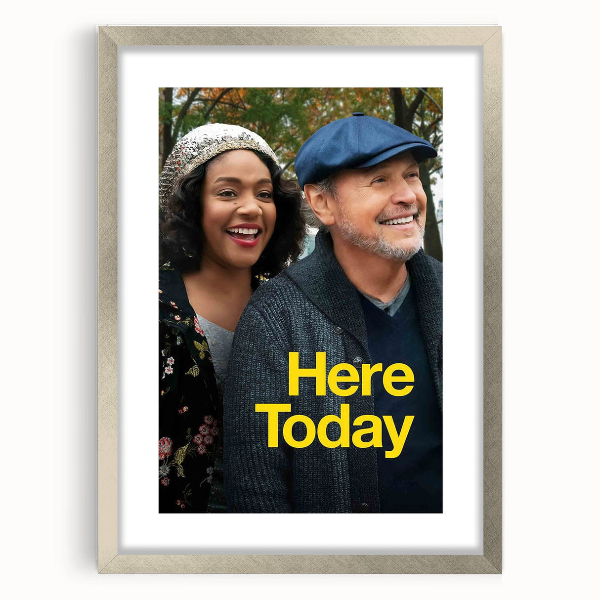 Here Today 2020s Vintage Movie Poster - Retro Film Art Print
