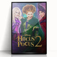 2020s Vintage Movie Poster Hocus Pocus 2 Retro Film Art Print